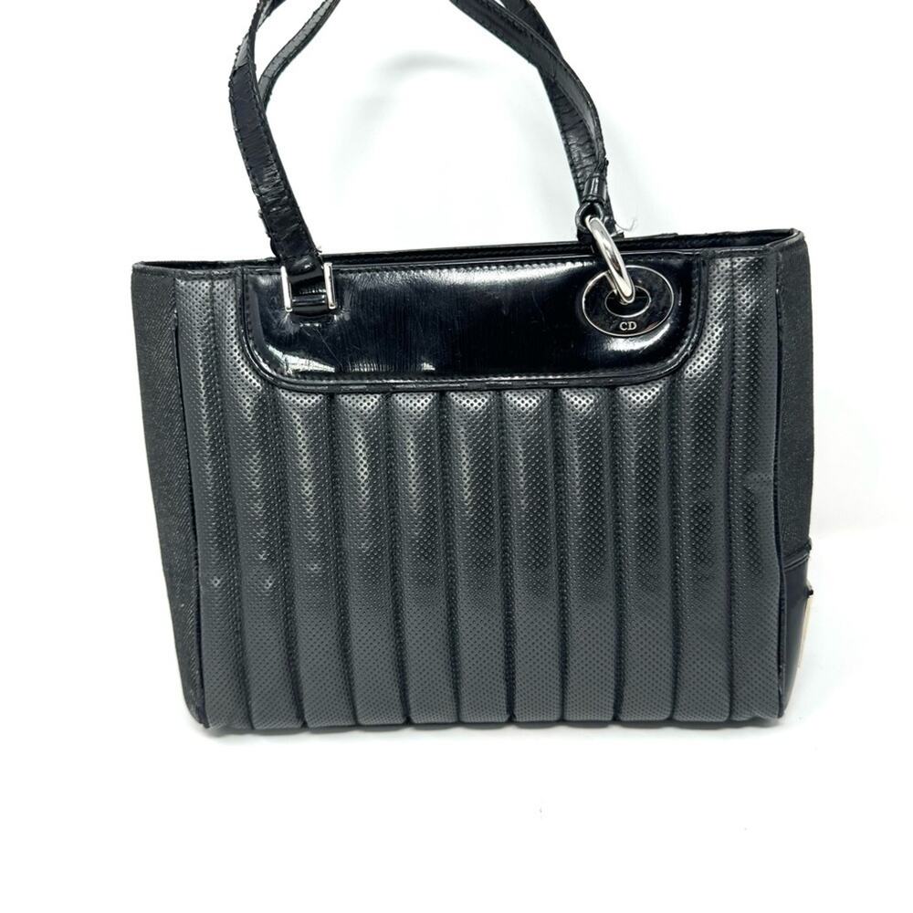 Christian Dior Vintage Cadillac Chris Patent Leather Shoulder Bag – Y2k Galliano - Picture 3 of 12